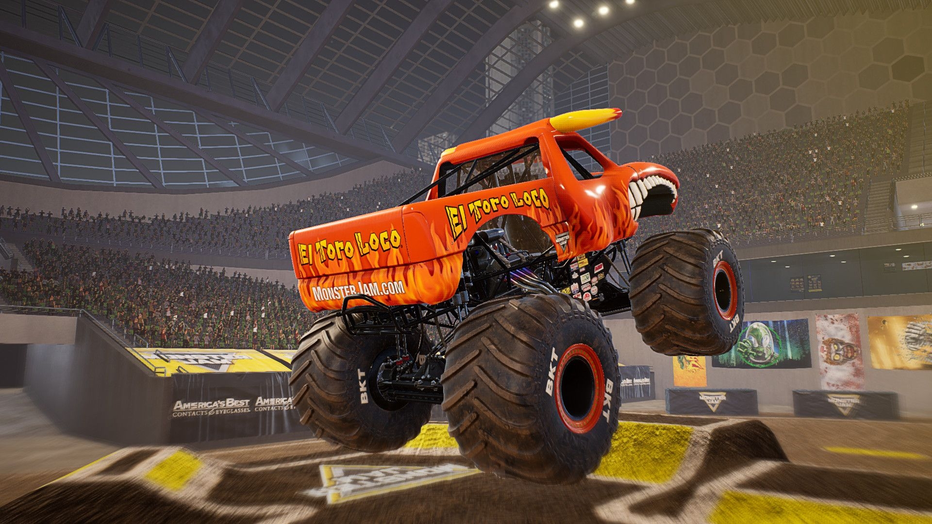 1920x1080 Monster Jam Steel Titans Video Game Review, Desktop