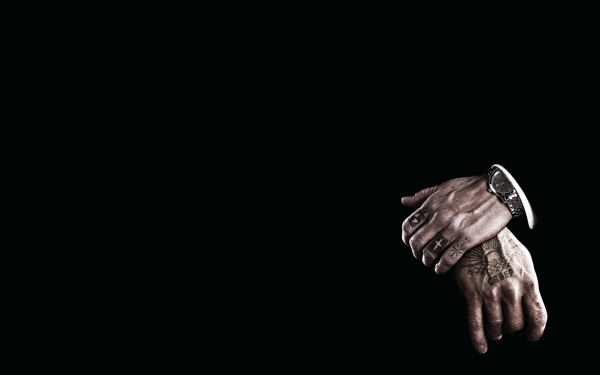 1920x1200 black, movies, hands, Viggo Mortensen, Eastern Promises, watches, Desktop