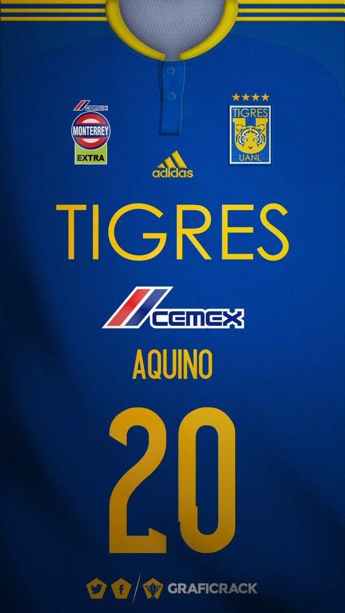 680x1200 GrafiCrack UANL Jersey Visita Javier Aquino, Phone