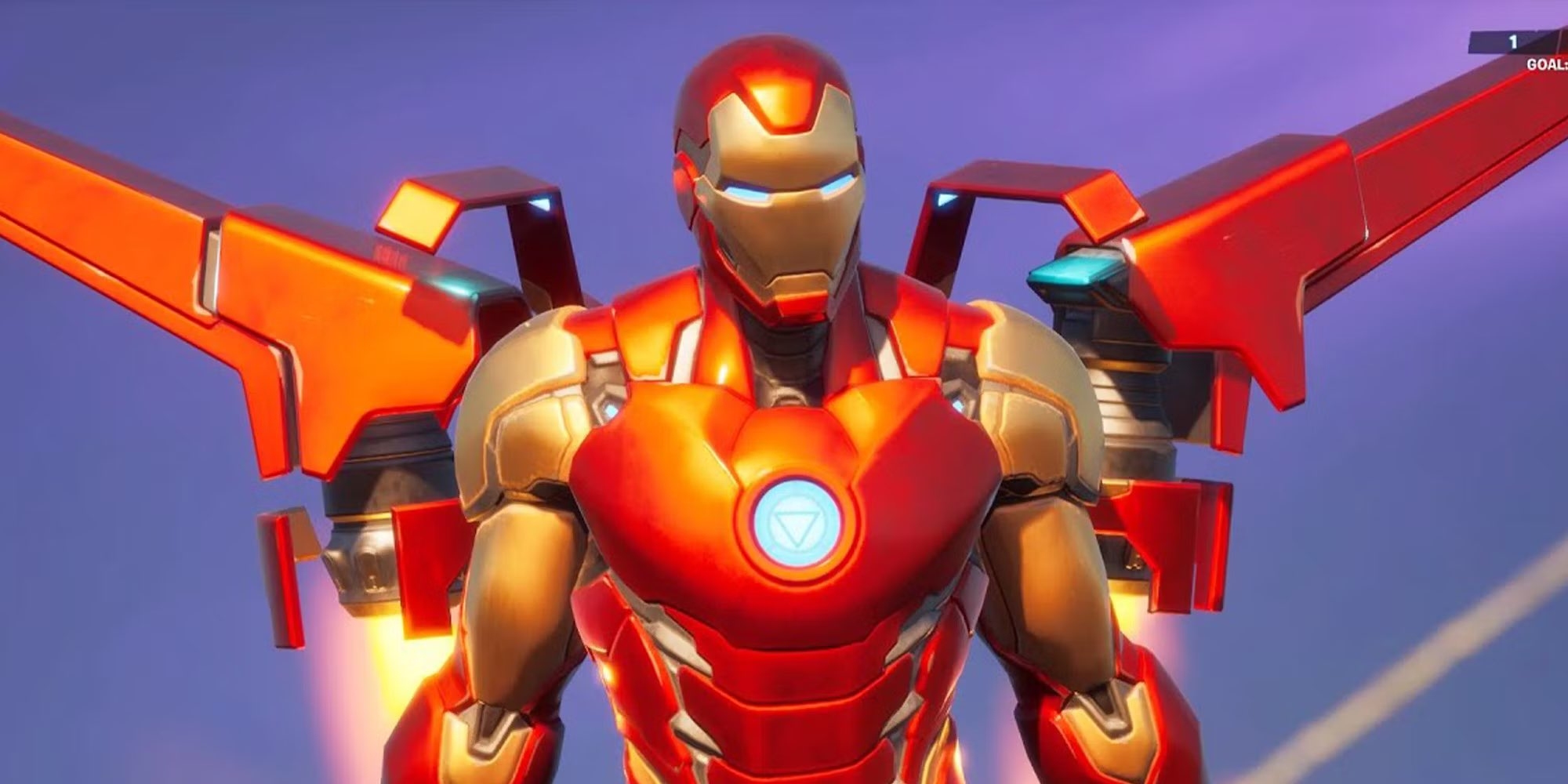 2000x1000 Iron Man MK 45 Fortnite wallpaper, Dual Screen