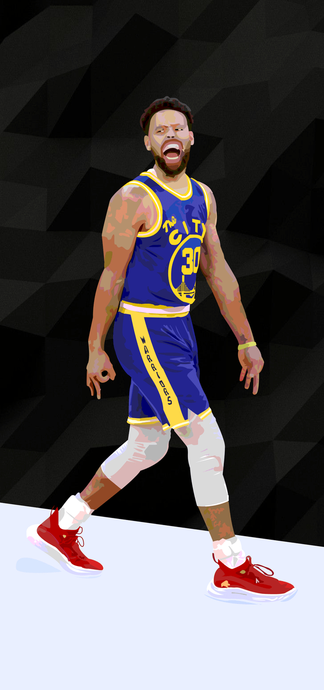 640x1370 Steph Curry Wallpaper, Phone