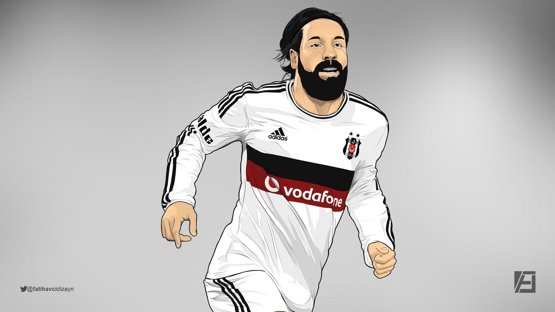 1920x1080 Olcay Şahan Beşiktaş Vector Wallpaper, Desktop