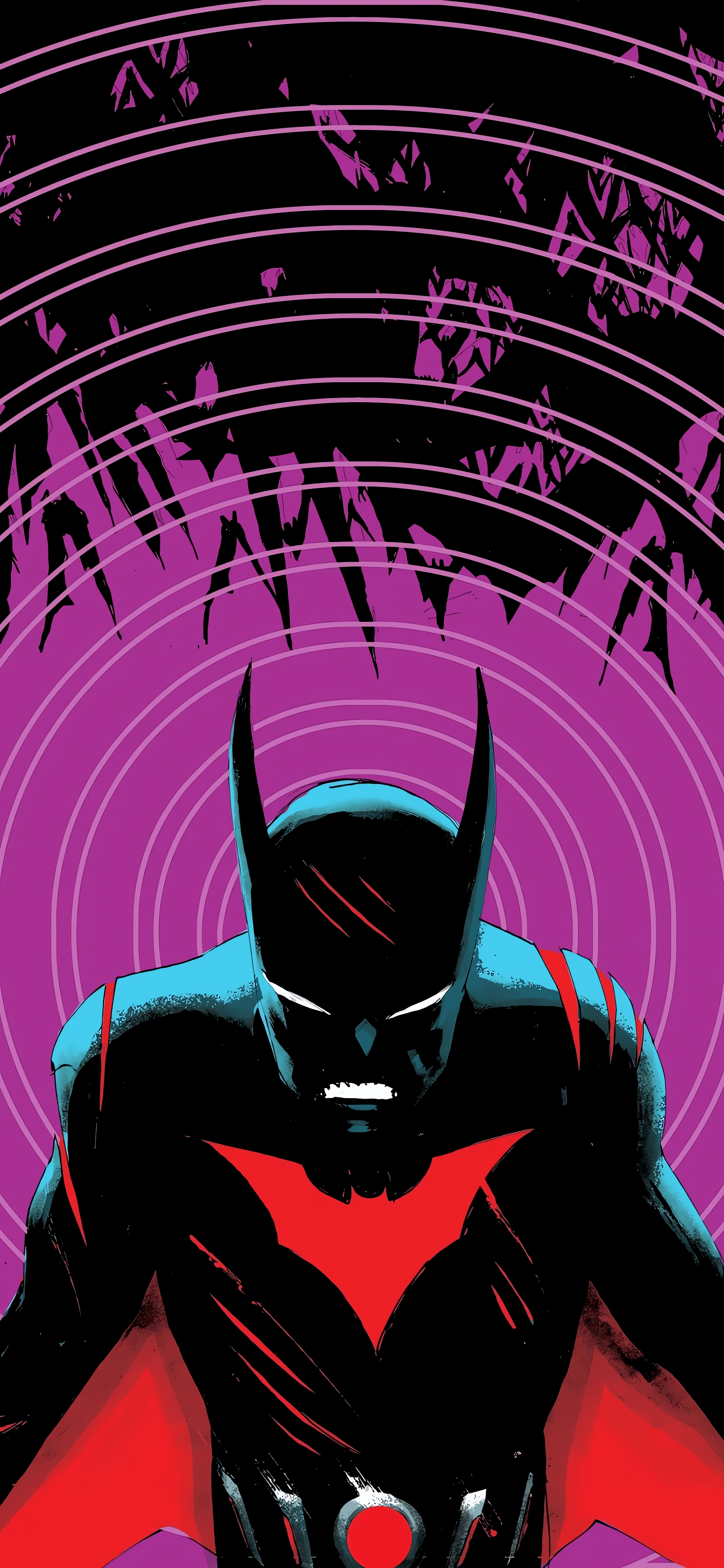 2110x4560 Batman Beyond wallpaper [], Phone