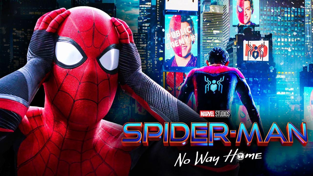 1280x720 Spider Man: No Way Home Reveals Stunning New Poster In Snowy NYC, Desktop