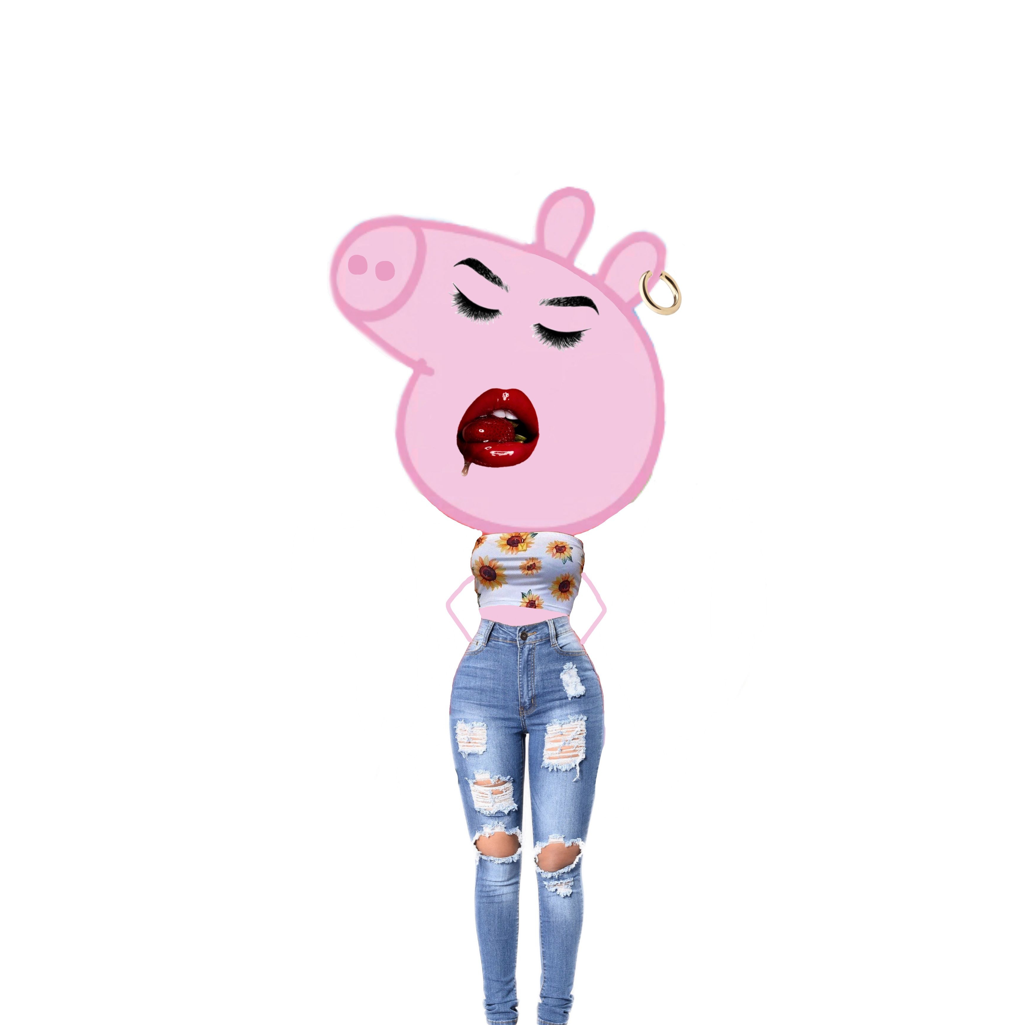 3470x3470 peppa peppapig baddie, Phone