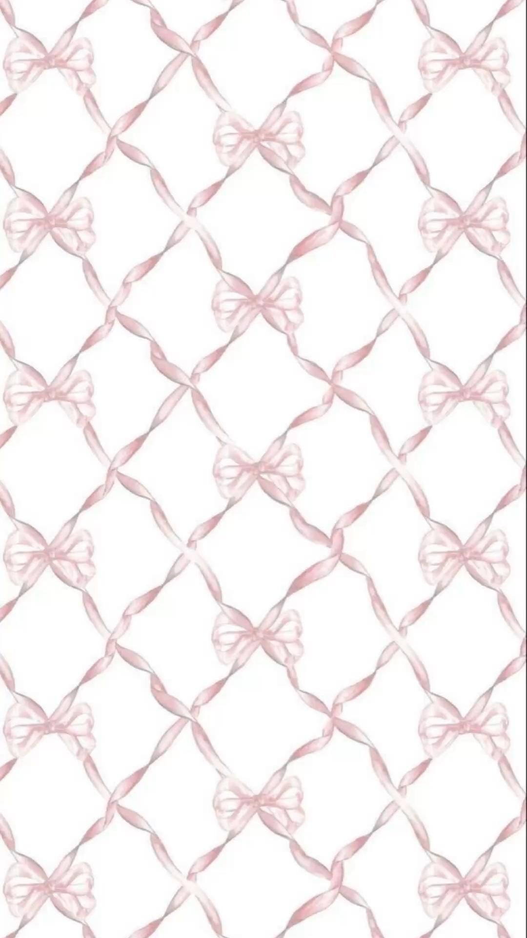 1080x1920 Cute Pink Ribbon Bows Wallpaper, Phone