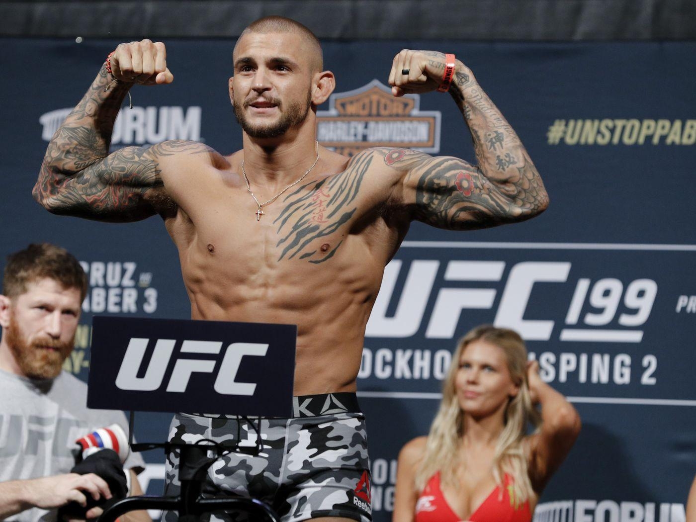 1400x1050 Dustin Poirier vs. Michael Johnson, Uriah Hall vs. Derek Brunson set, Desktop