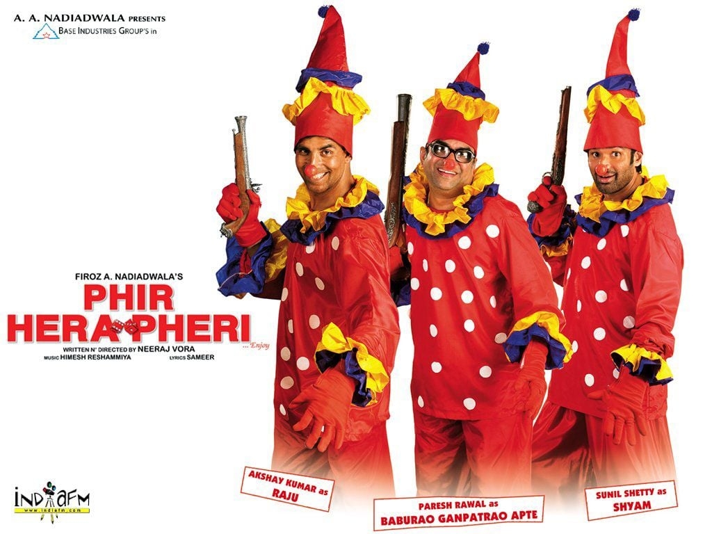 1030x770 Phir Hera Pheri 2006 Wallpaper. Akshay Kumarrimi Senparesh Rawalbipasha Basusuniel Shetty, Desktop