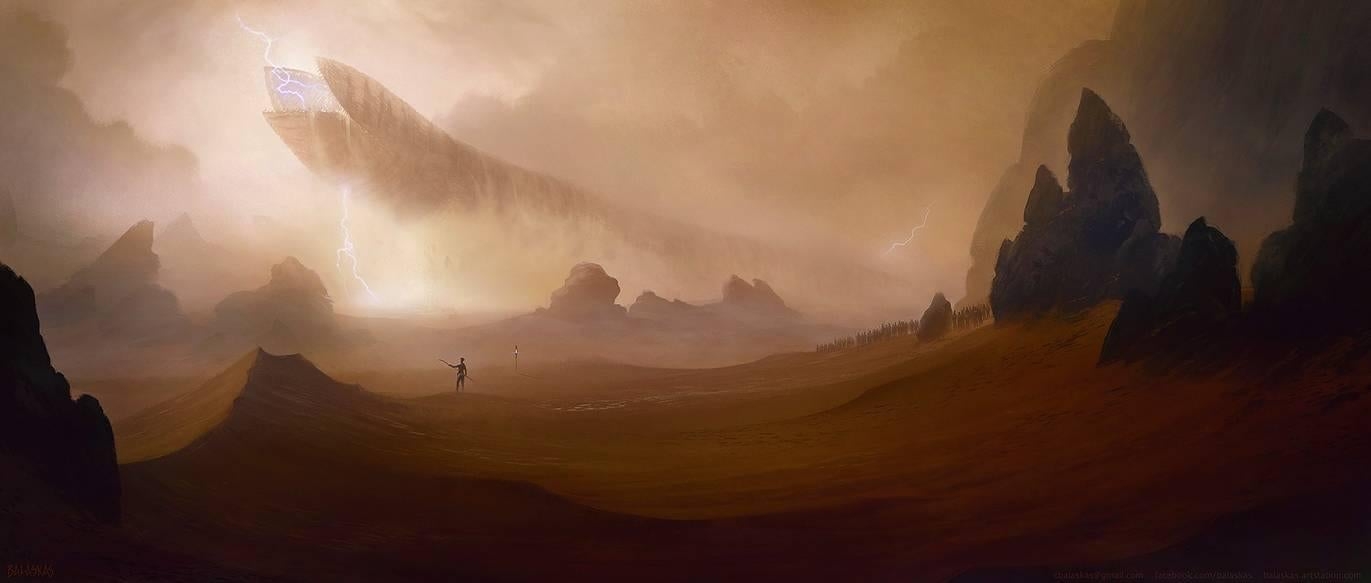 1380x590 If the 2020 Dune movie has this type if scale.: dune, Dual Screen