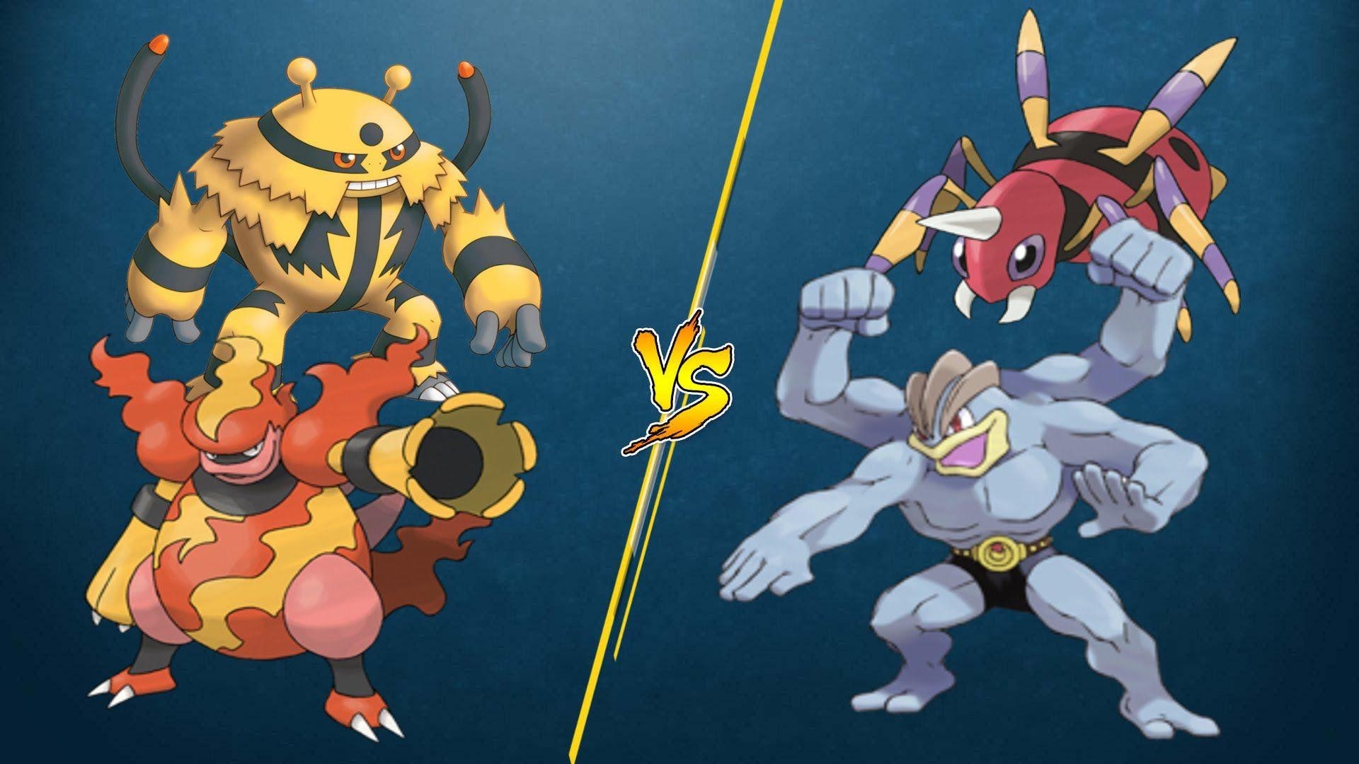 1920x1080 PTCGO Stream Match Magmortar Electivire Vs Machamp Ariados, Desktop