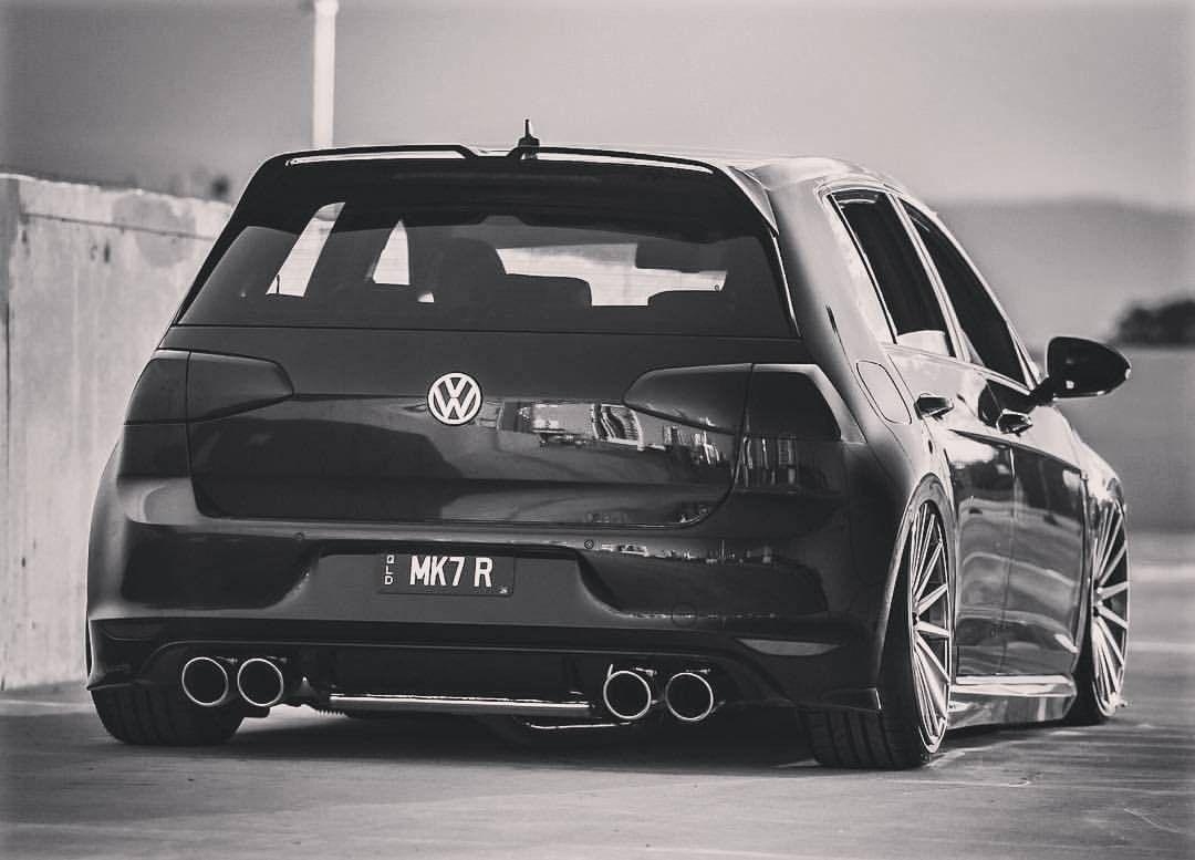 1080x780 Wallpaper, monochrome, tuning, German cars, Volkswagen Golf, Stance, Desktop