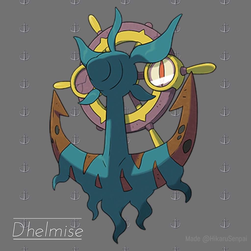 1030x1030 Making a Dhelmise. Homemade Dhelmise Figure. Pokémon Amino, Phone