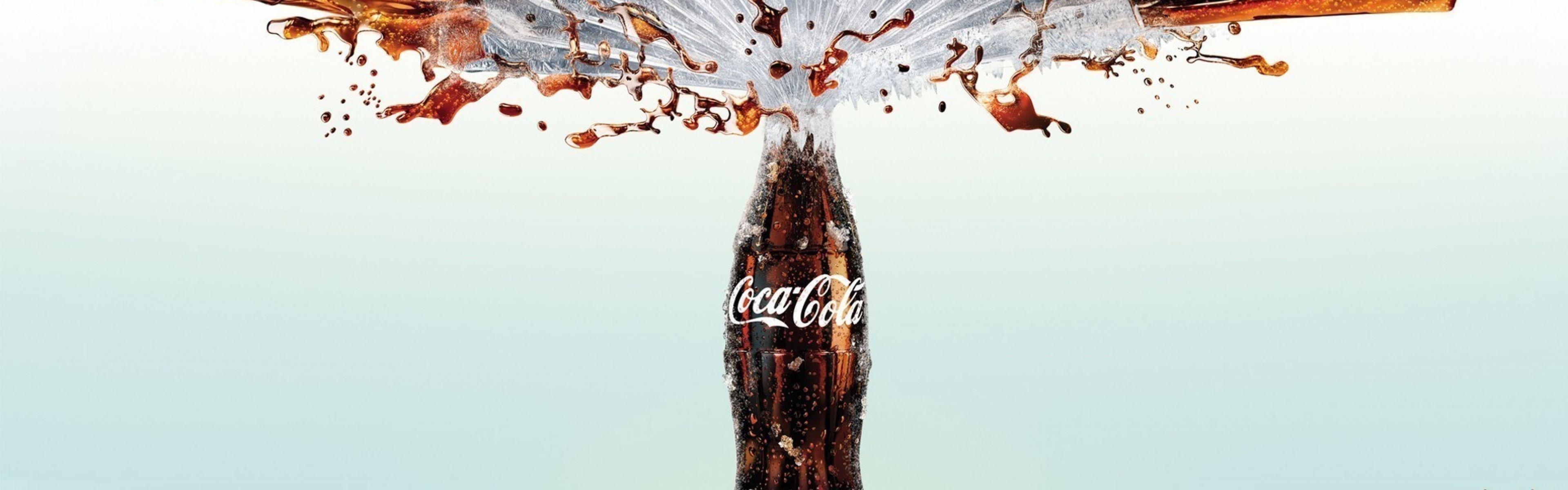 3840x1200 Coca Cola Bottle Wallpaper Photo 15375, Dual Screen