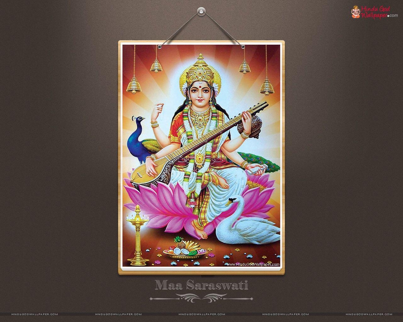 1280x1030 Maa Saraswati HD Wallpaper Full Size Free Download, Desktop