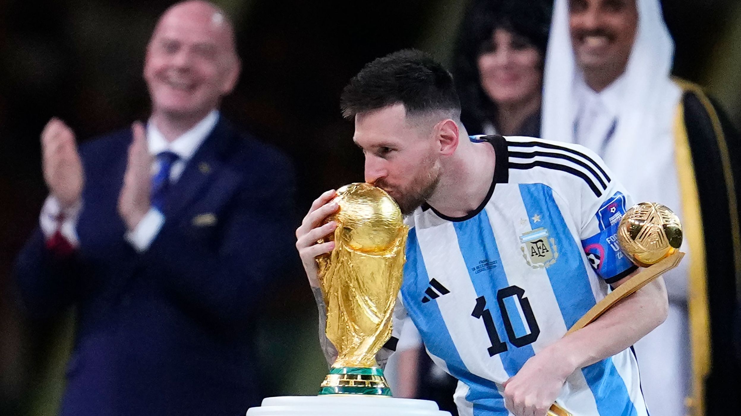 2500x1410 Argentina's Lionel Messi says he wants to continue 'living a few more games being world champion', Desktop