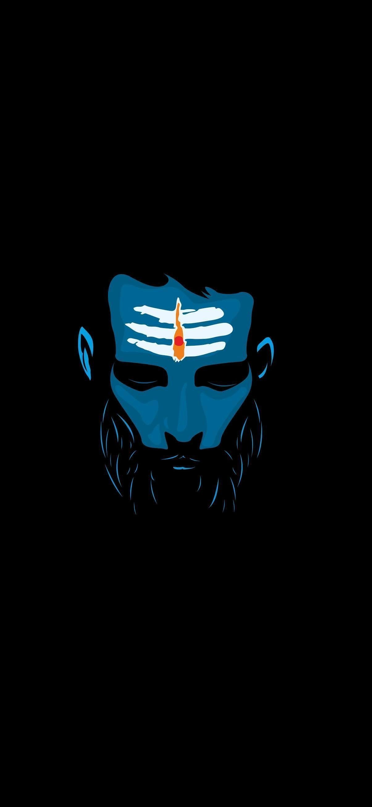 1210x2610 mahadev HD wallpaper, Phone