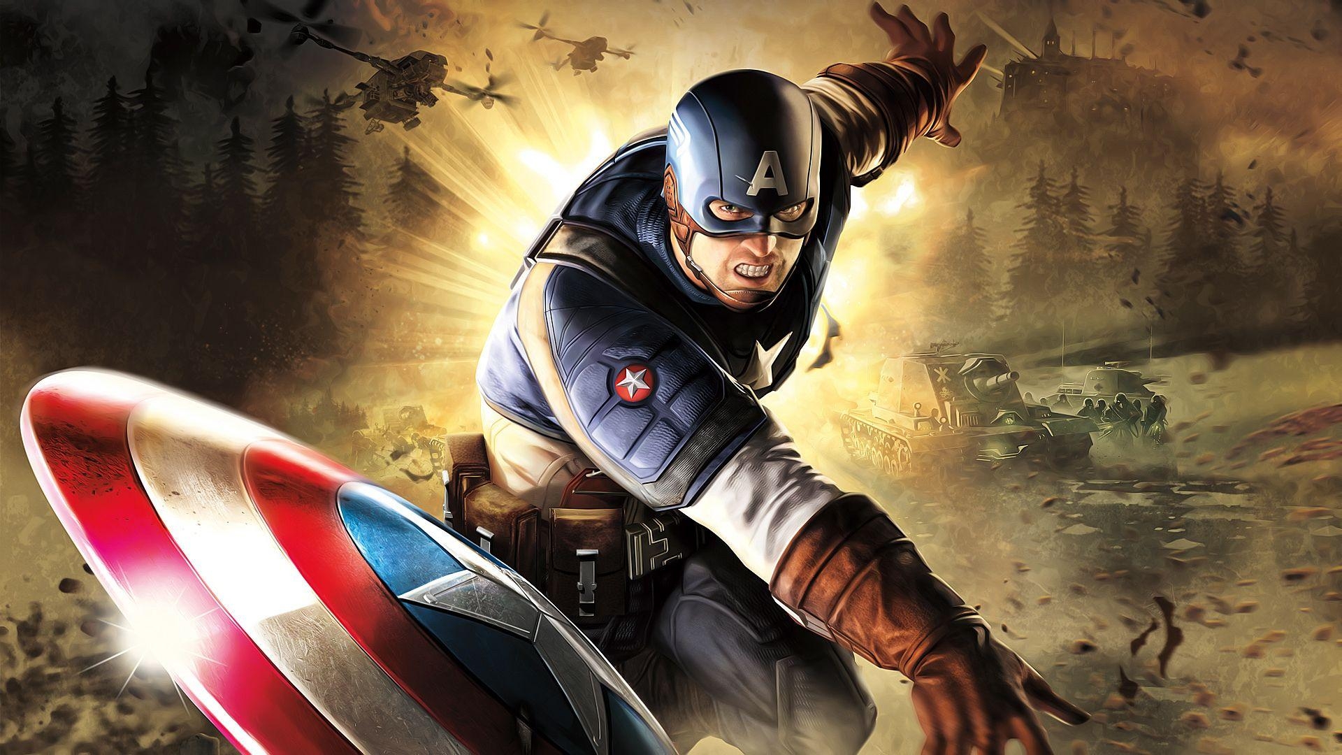 1920x1080 Captain America Wallpaper HD, Desktop