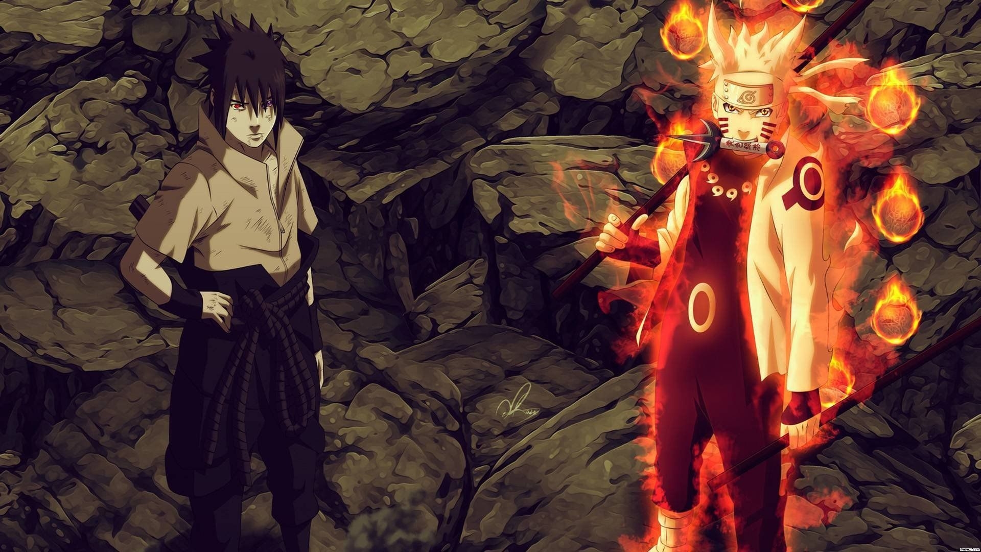 1920x1080 Battle Naruto Vs Sasuke Wallpaper, Desktop