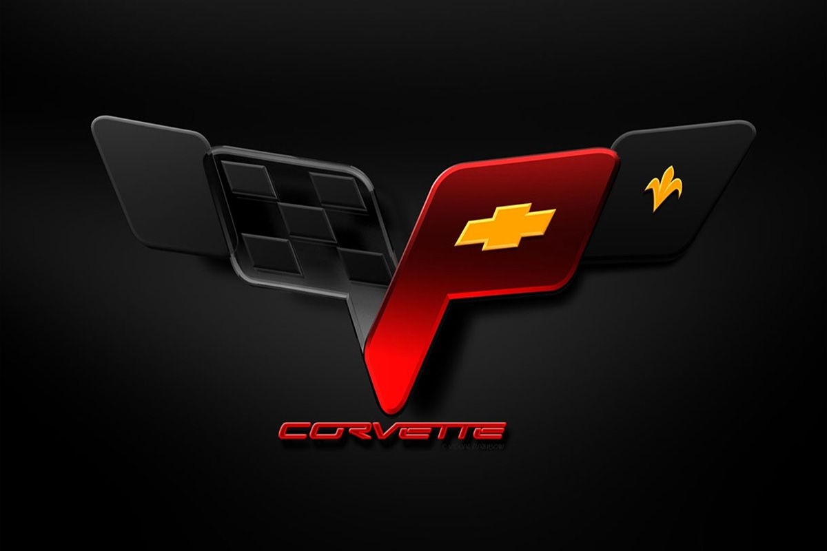 1200x800 Corvette Logo Wallpaper, Desktop