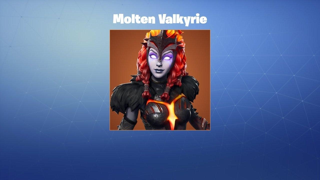 1280x720 Molten Valkyrie Fortnite wallpaper, Desktop