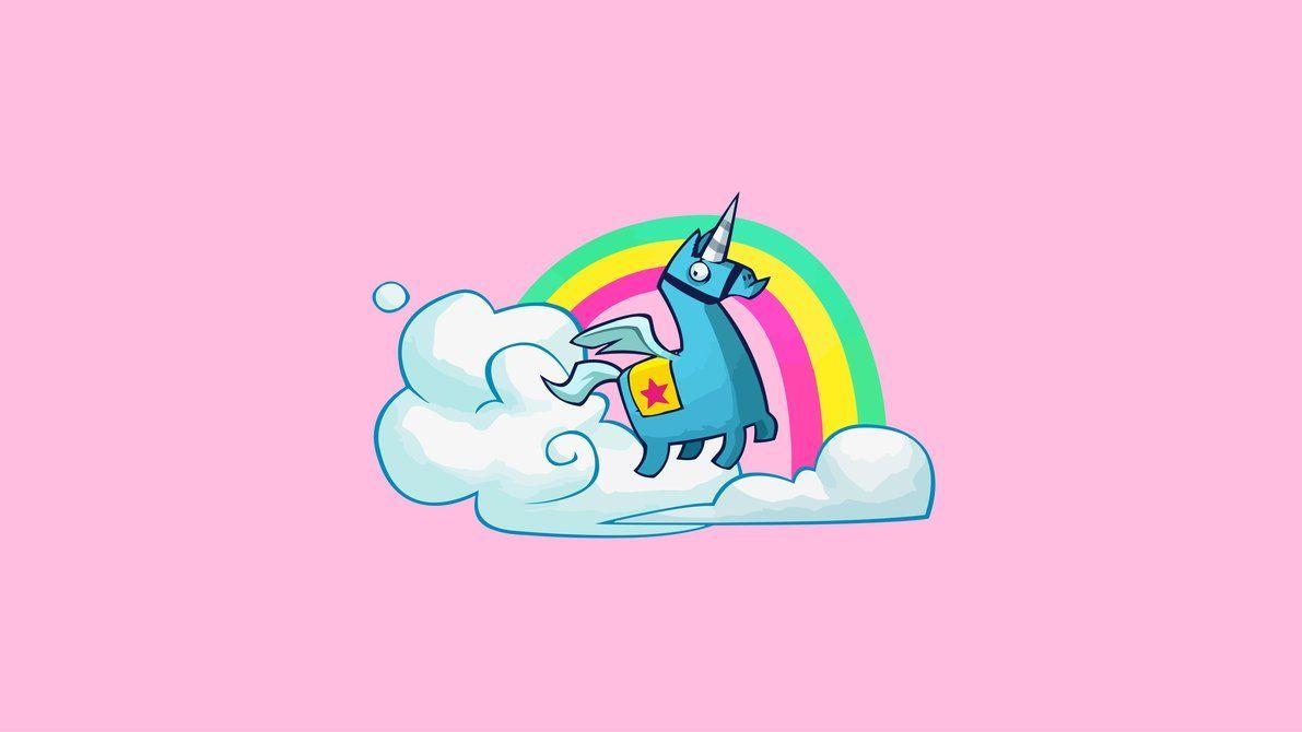 1200x670 Fortnite Llama Unicorn Pinata Wallpaper, Desktop