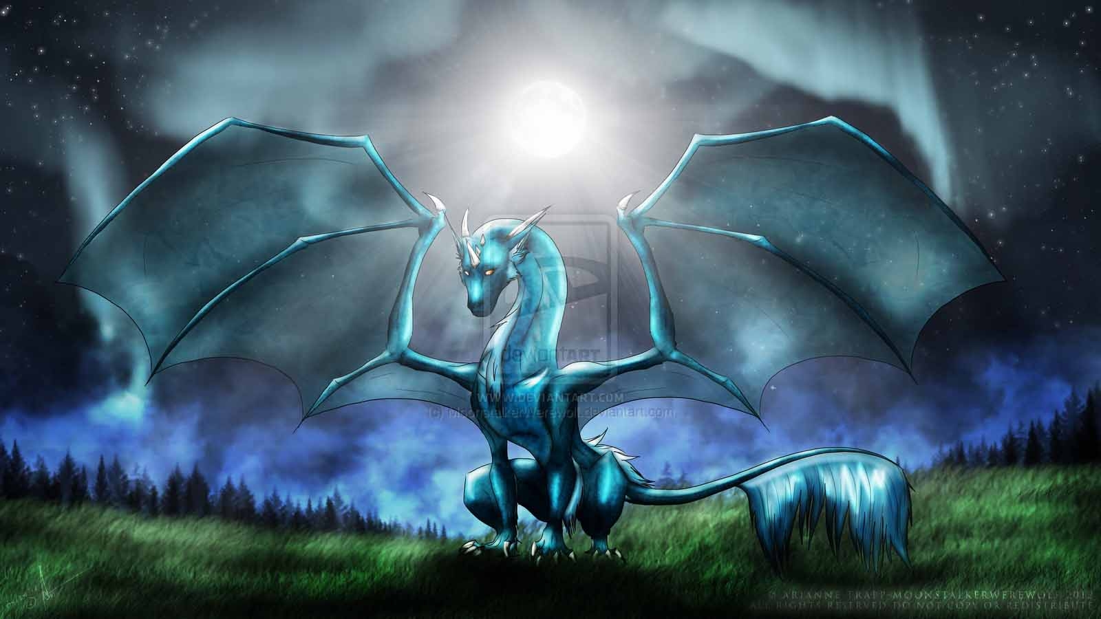 1600x900 Water Dragon Wallpaper, Desktop