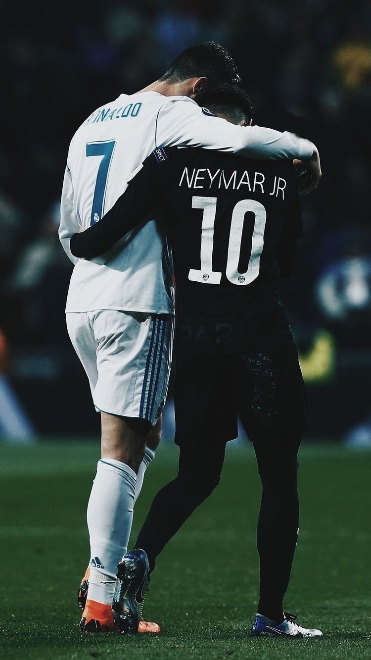 750x1340 Cristiano Ronaldo and Neymar. Jogadores de futebol, Futebol neymar, Lendas do futebol, Phone