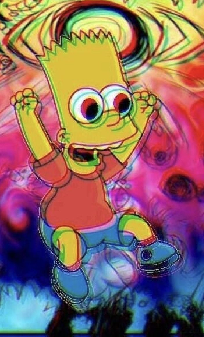 710x1160 Bart Simpson Weed Wallpaper, Phone