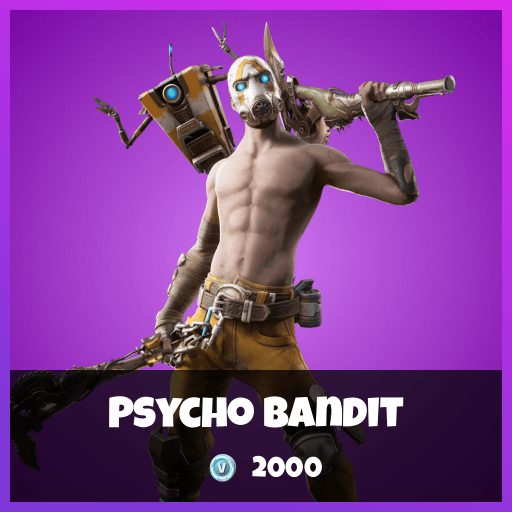 520x520 Psycho Bandit Fortnite wallpaper, Phone