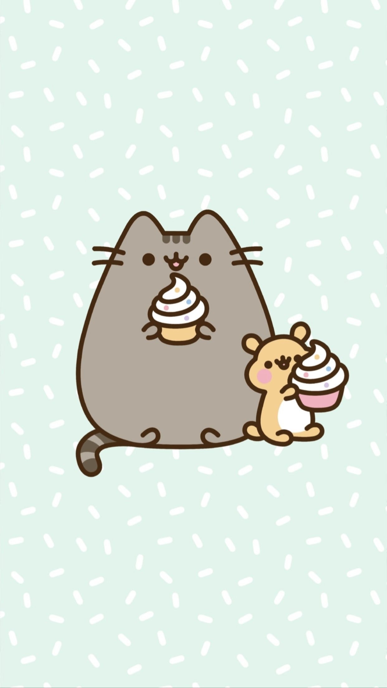 1250x2210 Pusheen and Cat Wallpaper Free HD Wallpaper, Phone