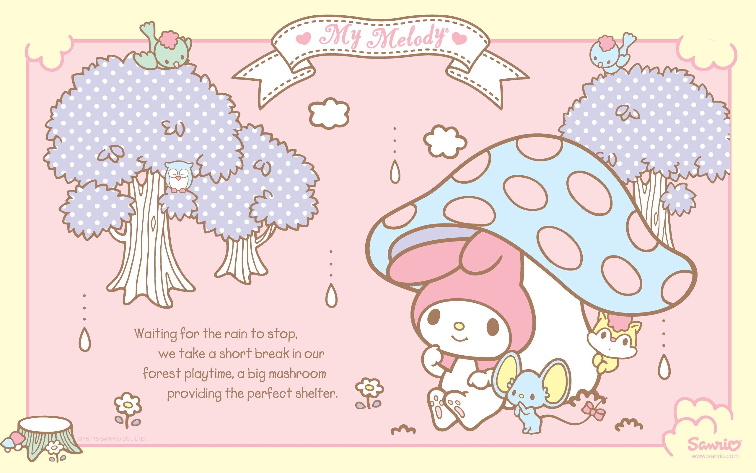 2560x1600 Wallpaper. My melody wallpaper, Sanrio wallpaper, Hello kitty iphone wallpaper, Desktop