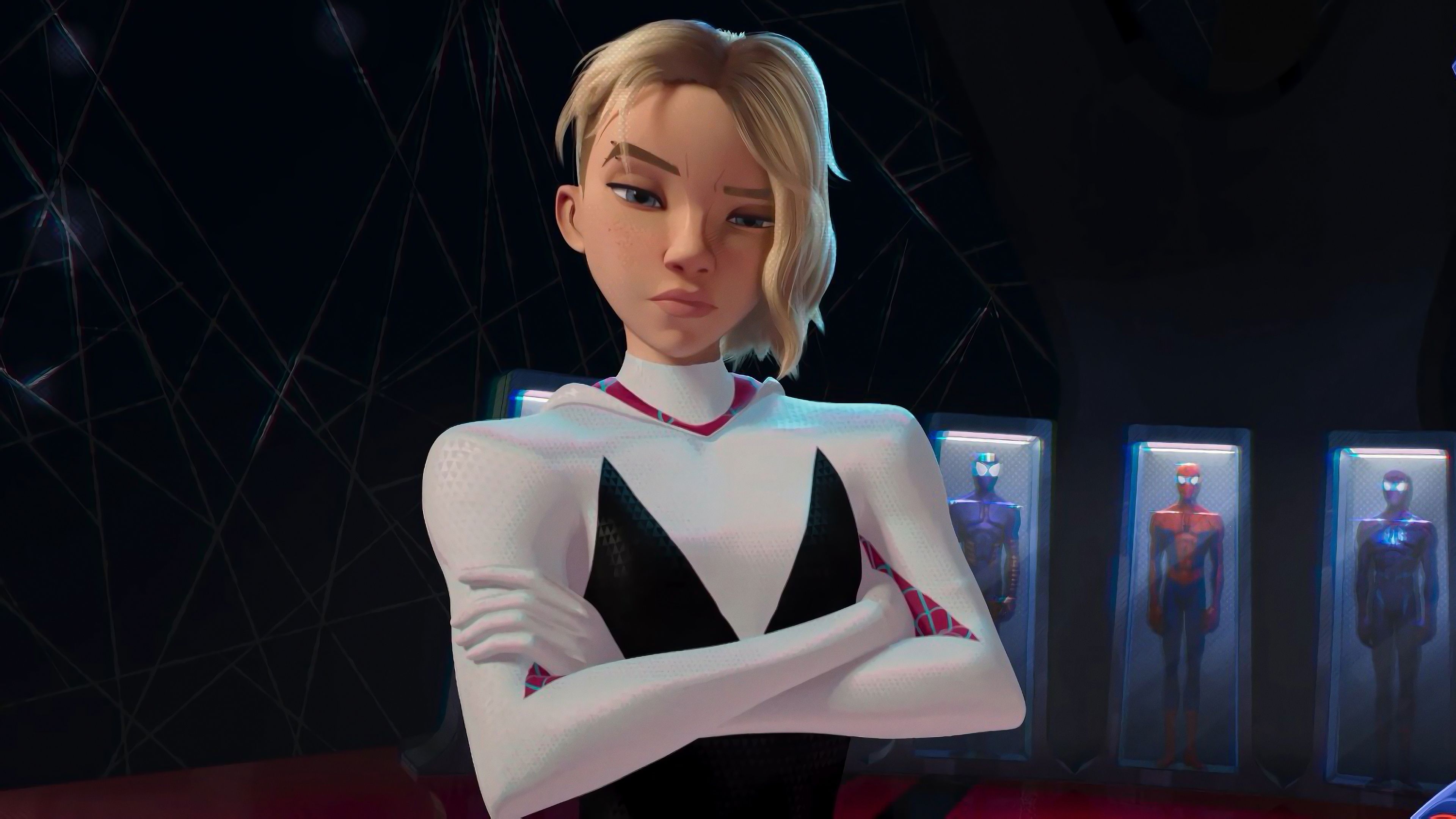 3840x2160 Spider Gwen Gwen Stacy Spider Man: Into The Spider Verse 4K, Desktop