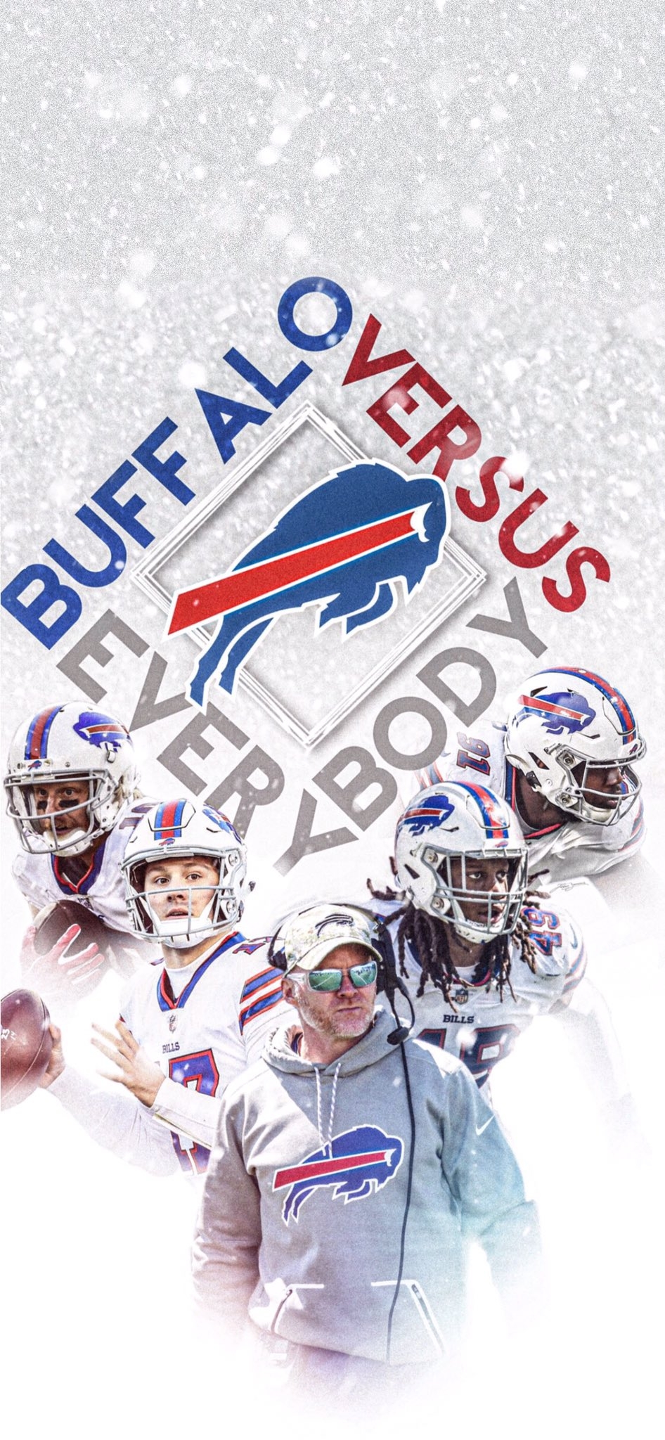 950x2050 Jordan Santalucia Bills 2019 wallpaper mobile and iPhone X sizes #GoBills, Phone