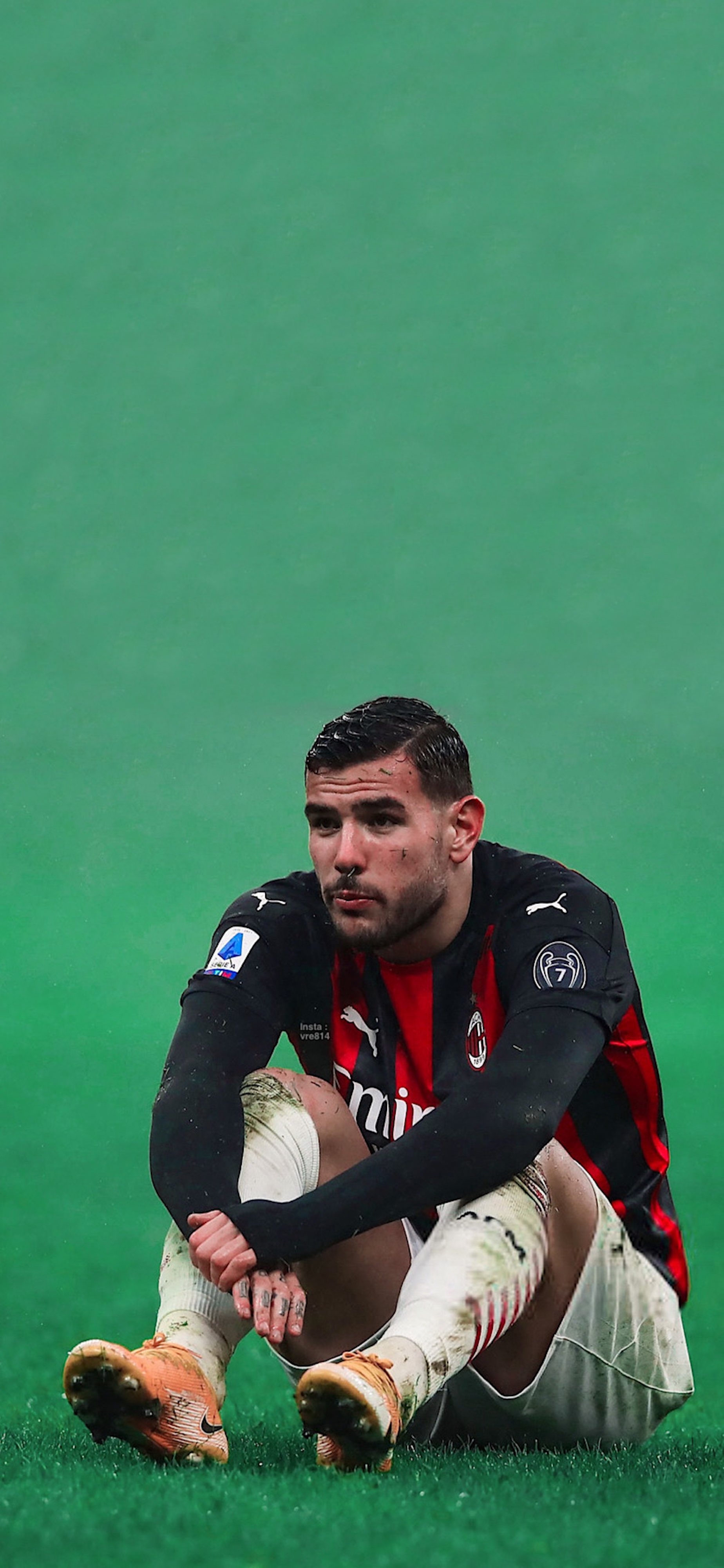 1850x4000 ناصر - #Wallpaper 4k. Theo Hernandez #acmilan #SerieA, Phone