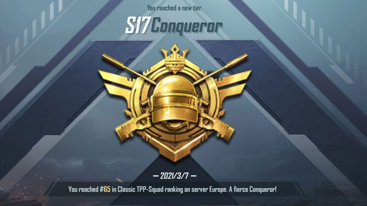 1280x720 Someone Just Hit Conqueror Rank on Almost Every PUBG Mobile Server, Desktop