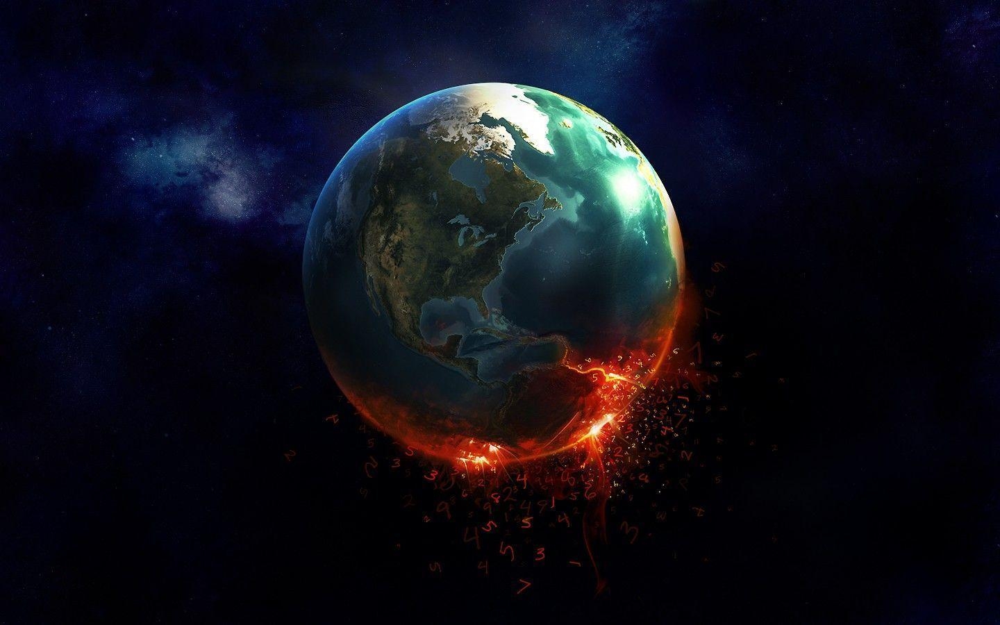 1440x900 Knowing Burning Earth Wallpaper, Desktop