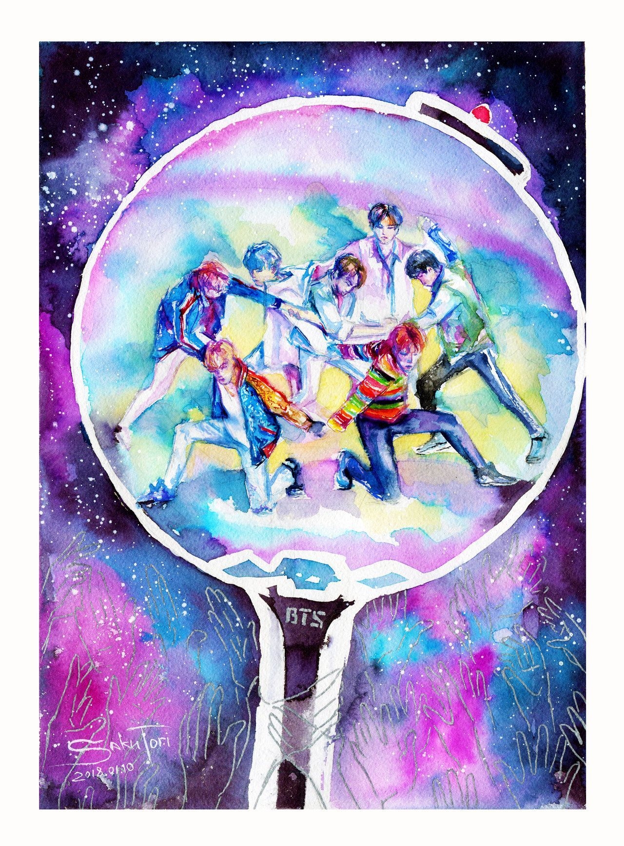 1280x1740 Aesthetic Bts Army Logo Wallpaper Galaxy, Phone