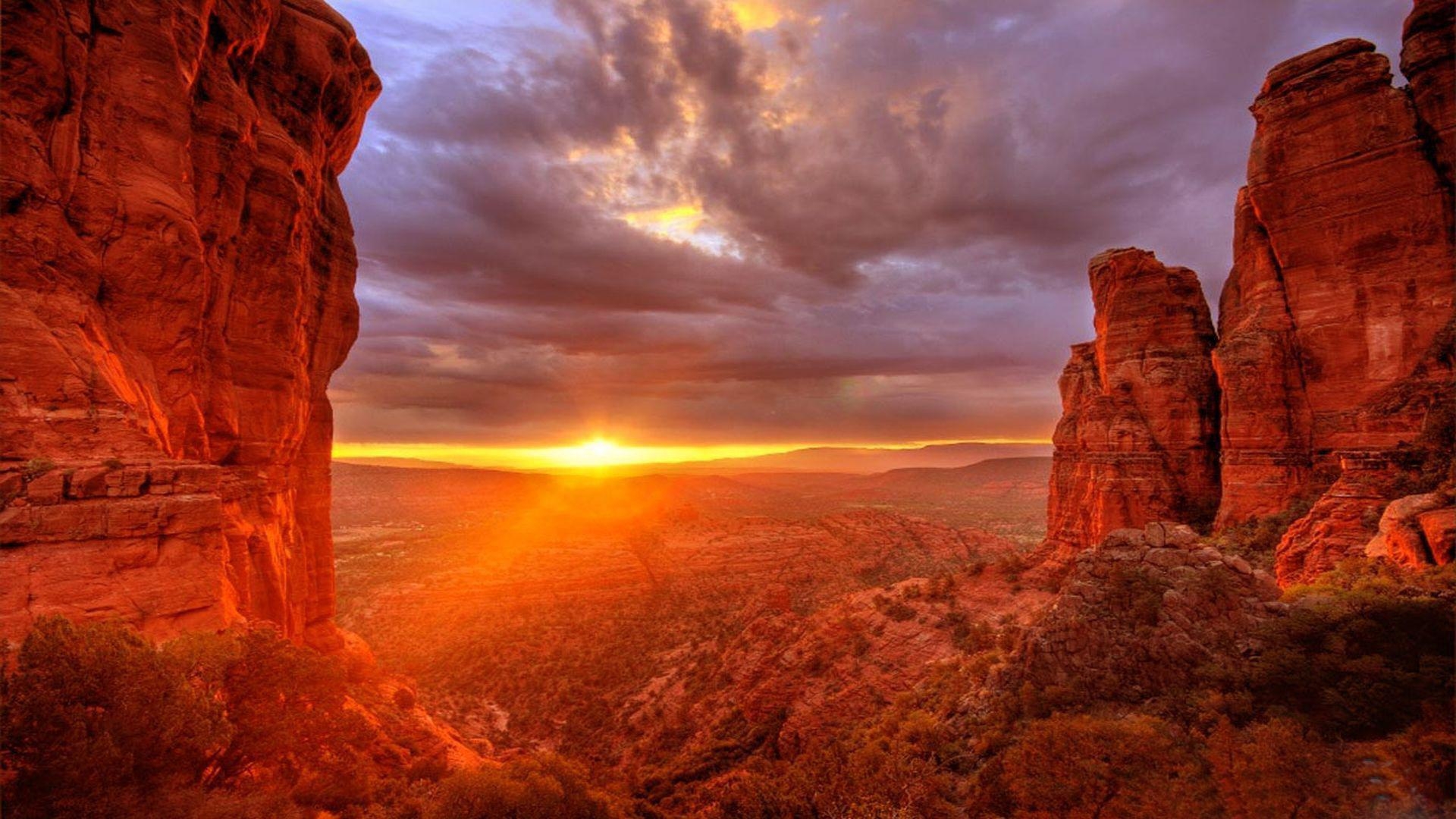 1920x1080 Wallpaper.wiki Beautiful Arizona Sunset Image Download PIC, Desktop