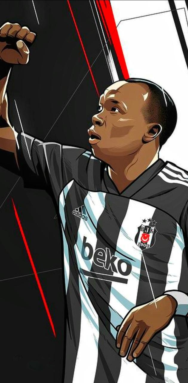 630x1280 Vincent Aboubakar wallpaper, Phone