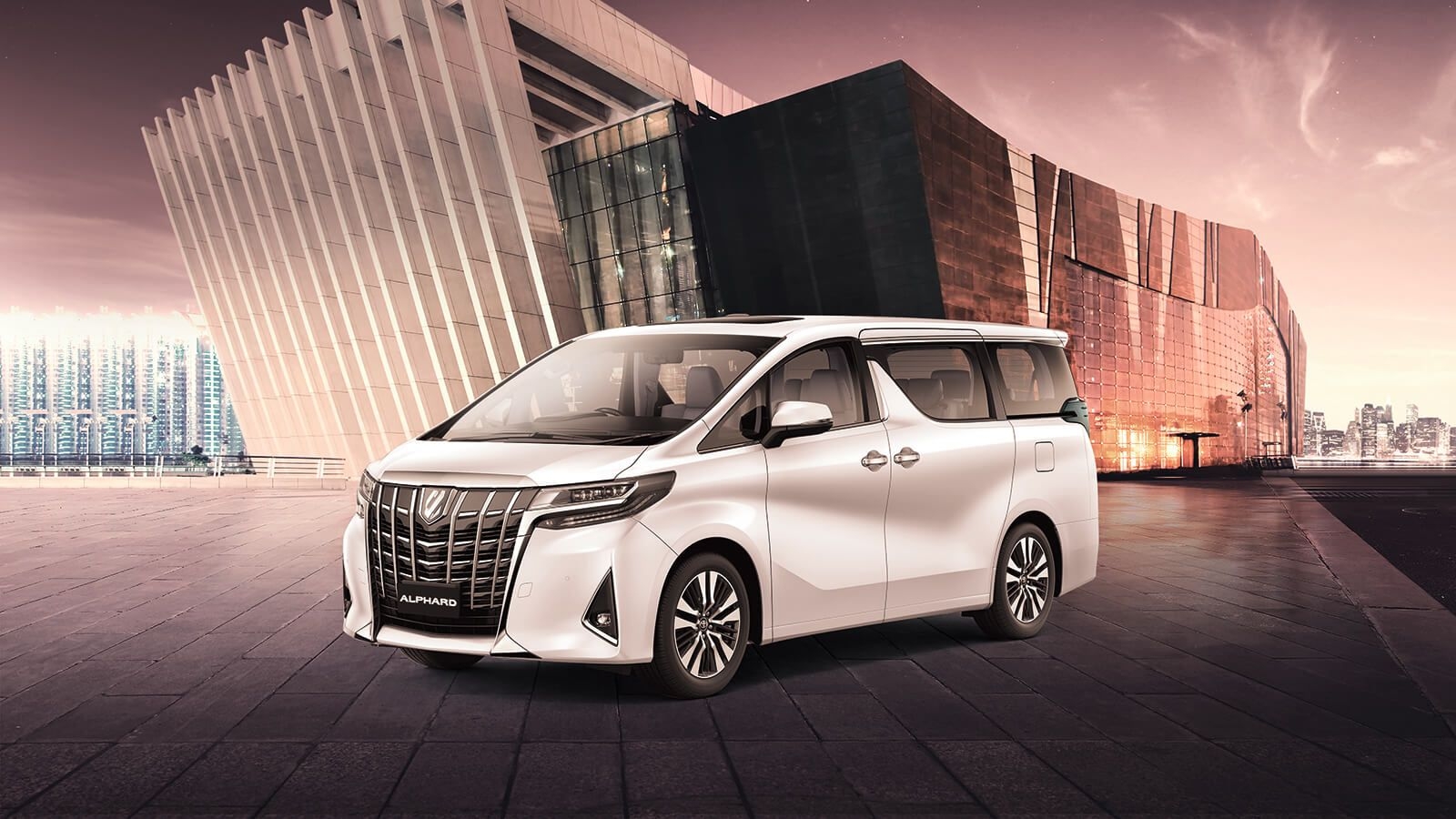 1600x900 Toyota Alphard. MPV. Travel in Style, Desktop