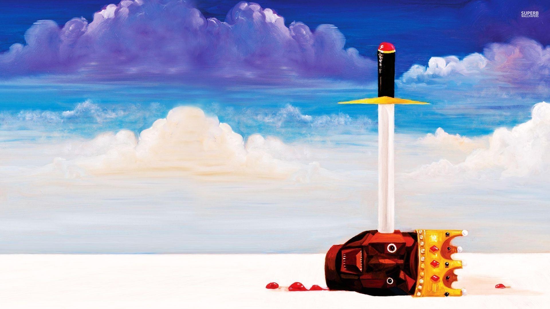 1920x1080 Kanye West My Beautiful Dark Twisted Fantasy Album Artwork 29072, Desktop