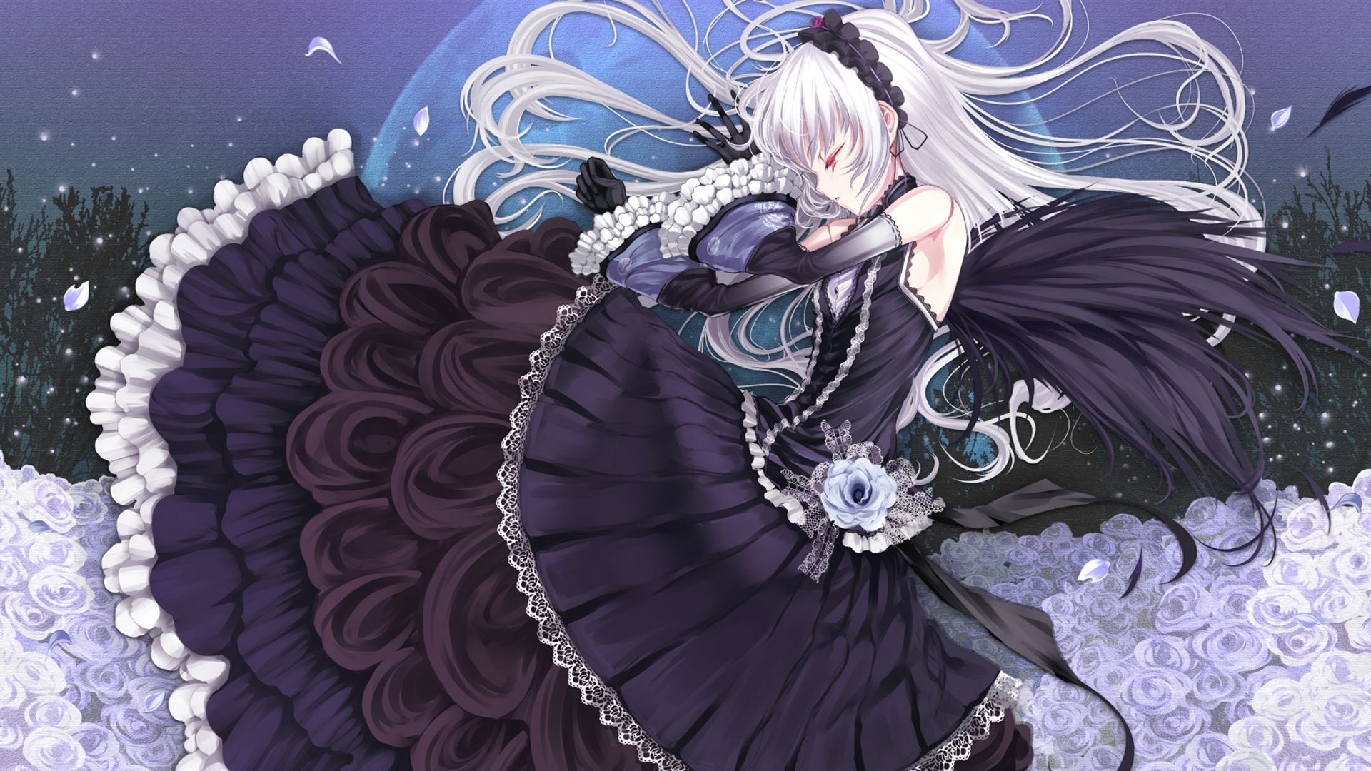 1920x1080 Free download Anime Villains image Suigintou Rozen Maiden, Desktop