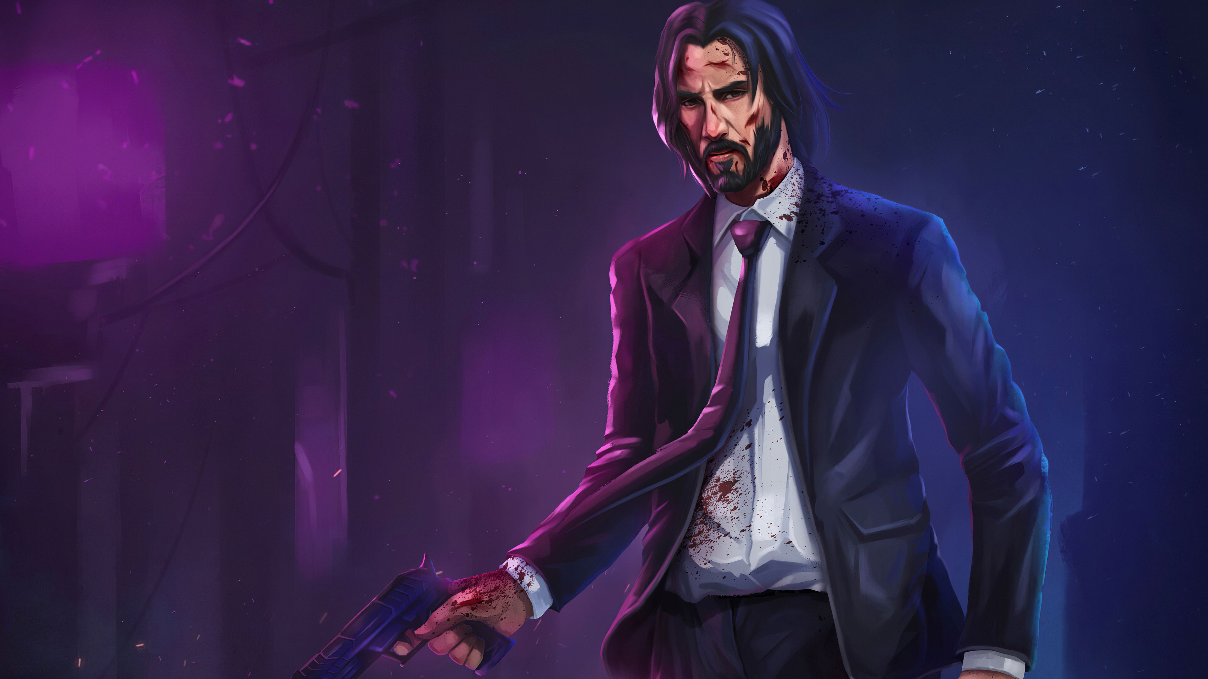 3840x2160 John Wick 4k, HD Movies, 4k Wallpaper, Image, Background, Desktop