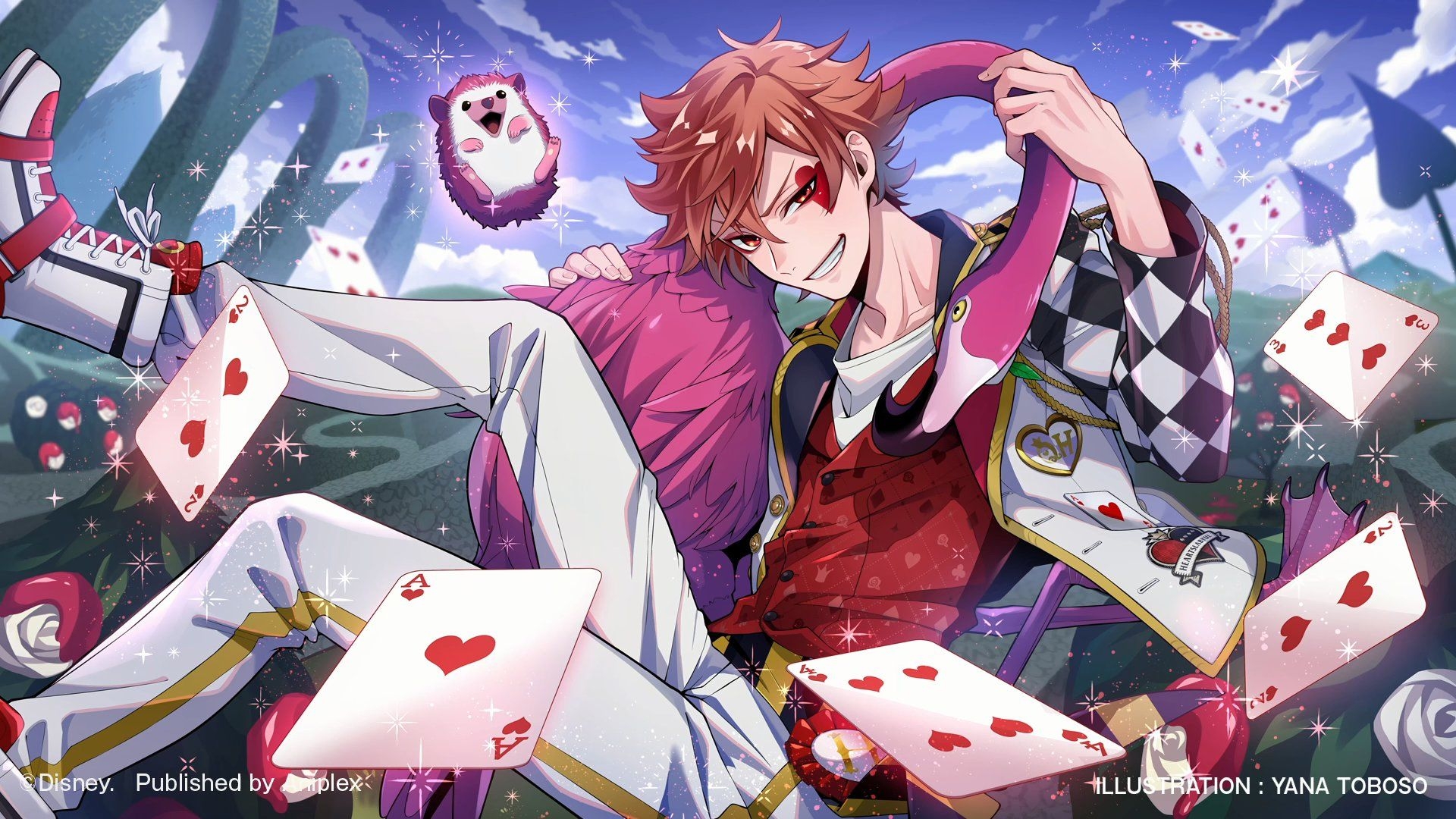 1920x1080 Twisted Wonderland ENG initial cards for Heartslabyul were revealed during the AbemaTv broadcast! Here they are, in high quality!, Desktop