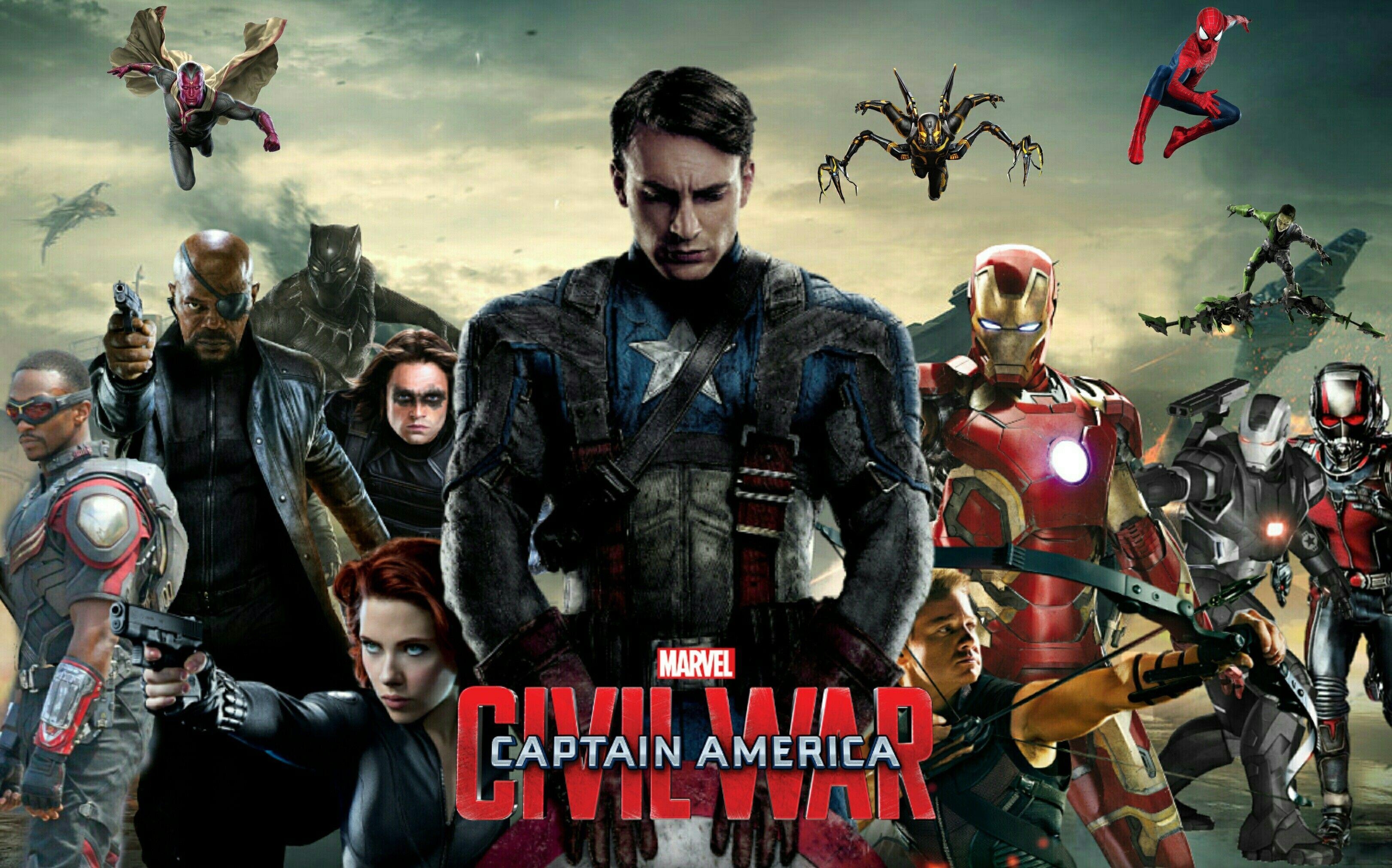 3250x2030 Captain America Civil War 1080p Wallpaper, Desktop