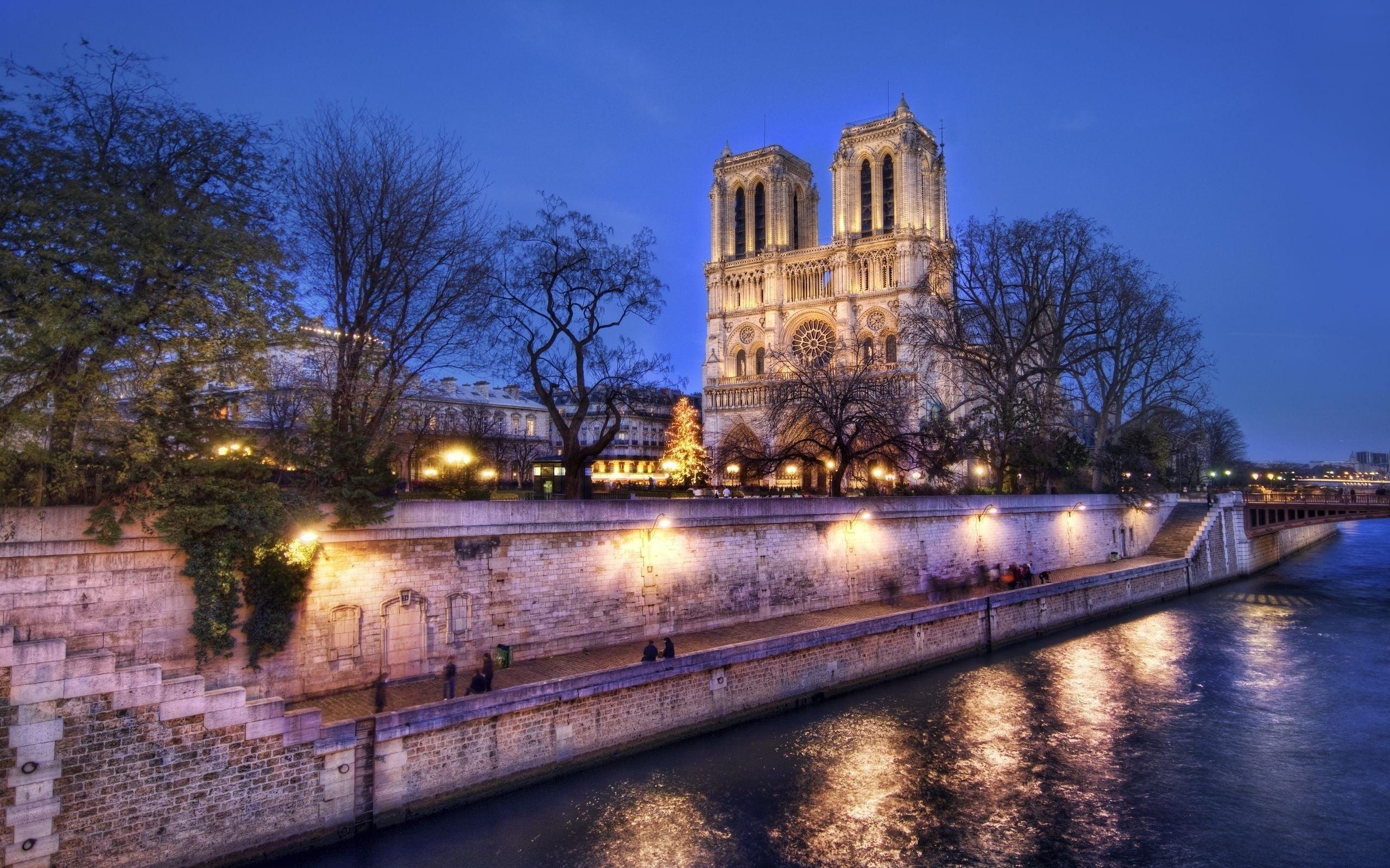 2560x1600 Notre Dame Cathedral, France HD wallpaper, Desktop