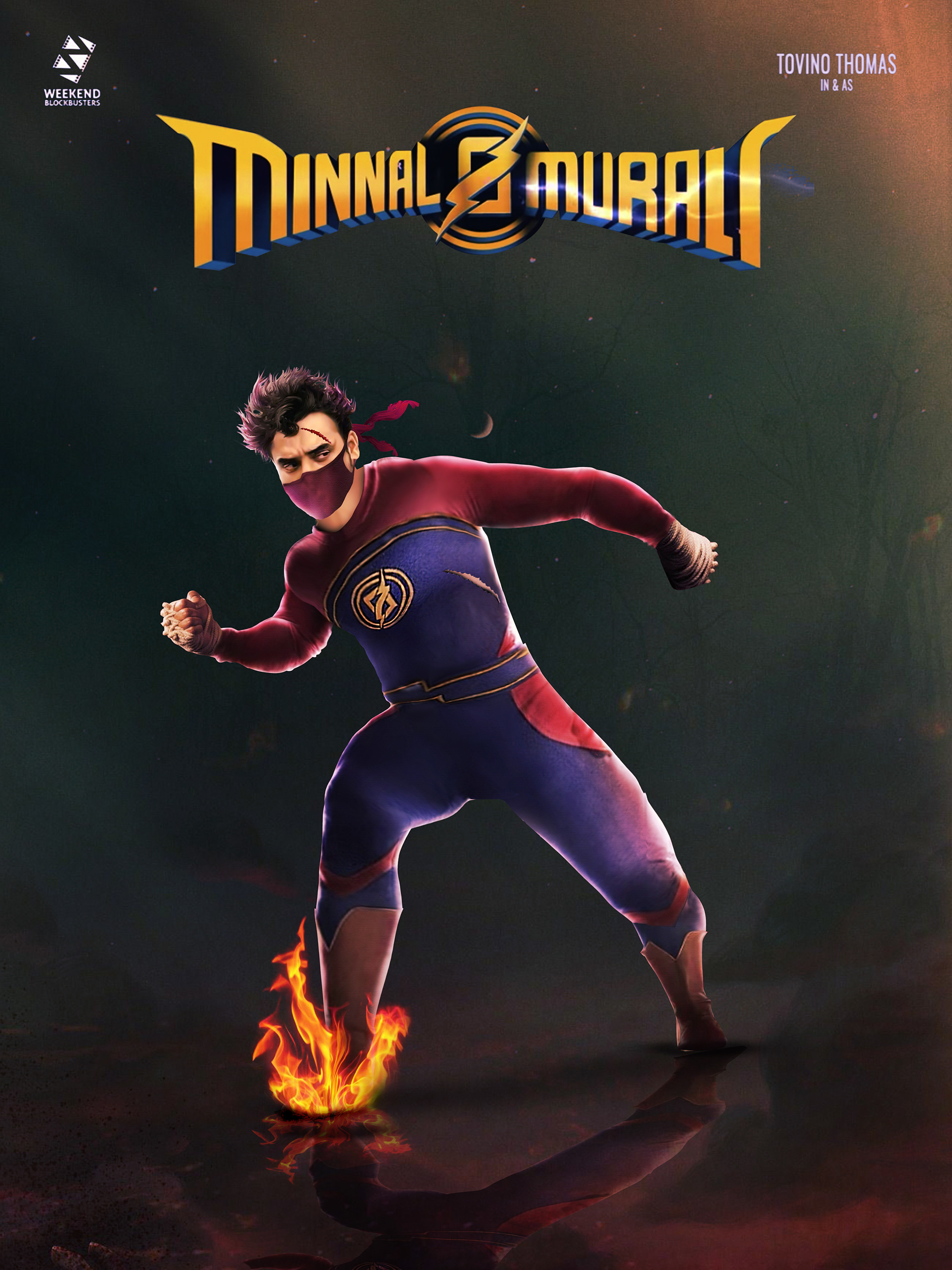 1920x2560 Super Hero Minnal Murali, Phone