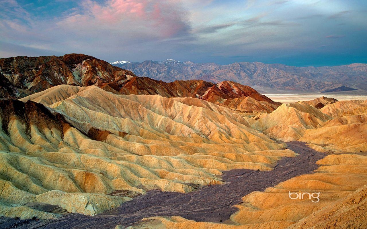 1280x800 Photos Nature California USA Death Valley National Park Zabriskie, Desktop