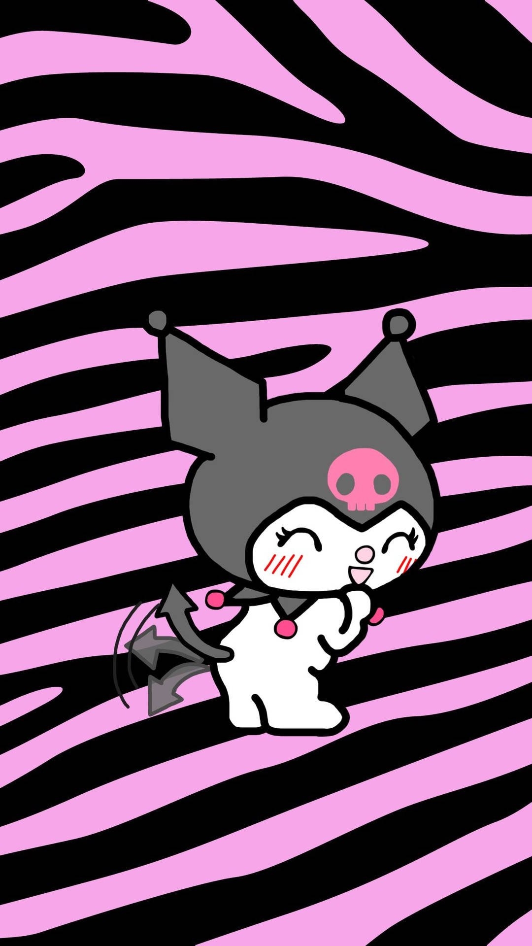 1080x1920 Download Happy And Playful Kuromi Wallpaper, Phone