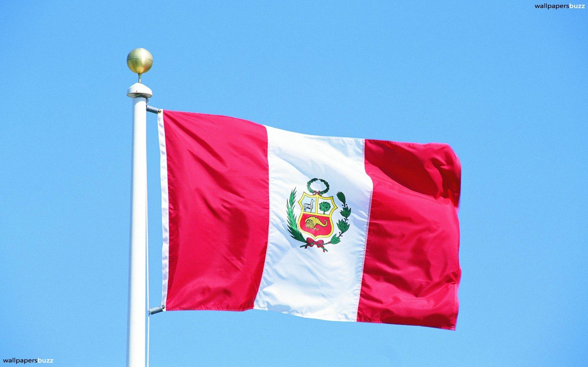 1920x1200 The flag of Peru HD Wallpaper, Desktop